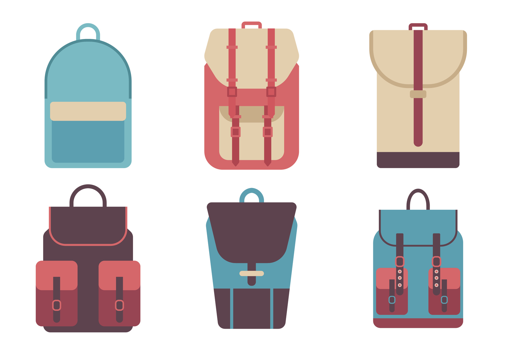 A selection of bags
