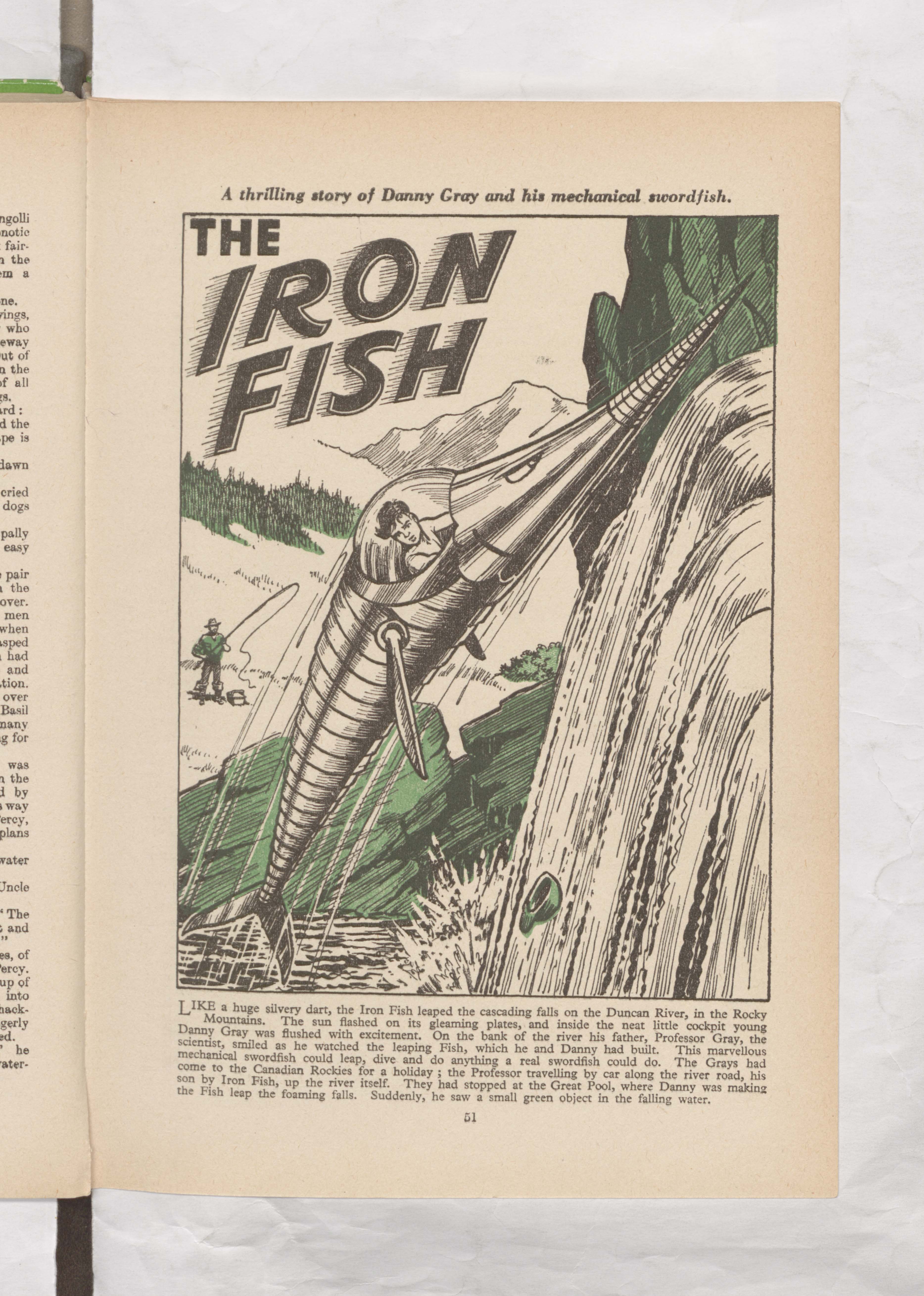 the iron fish Beano Book 1957 Annual