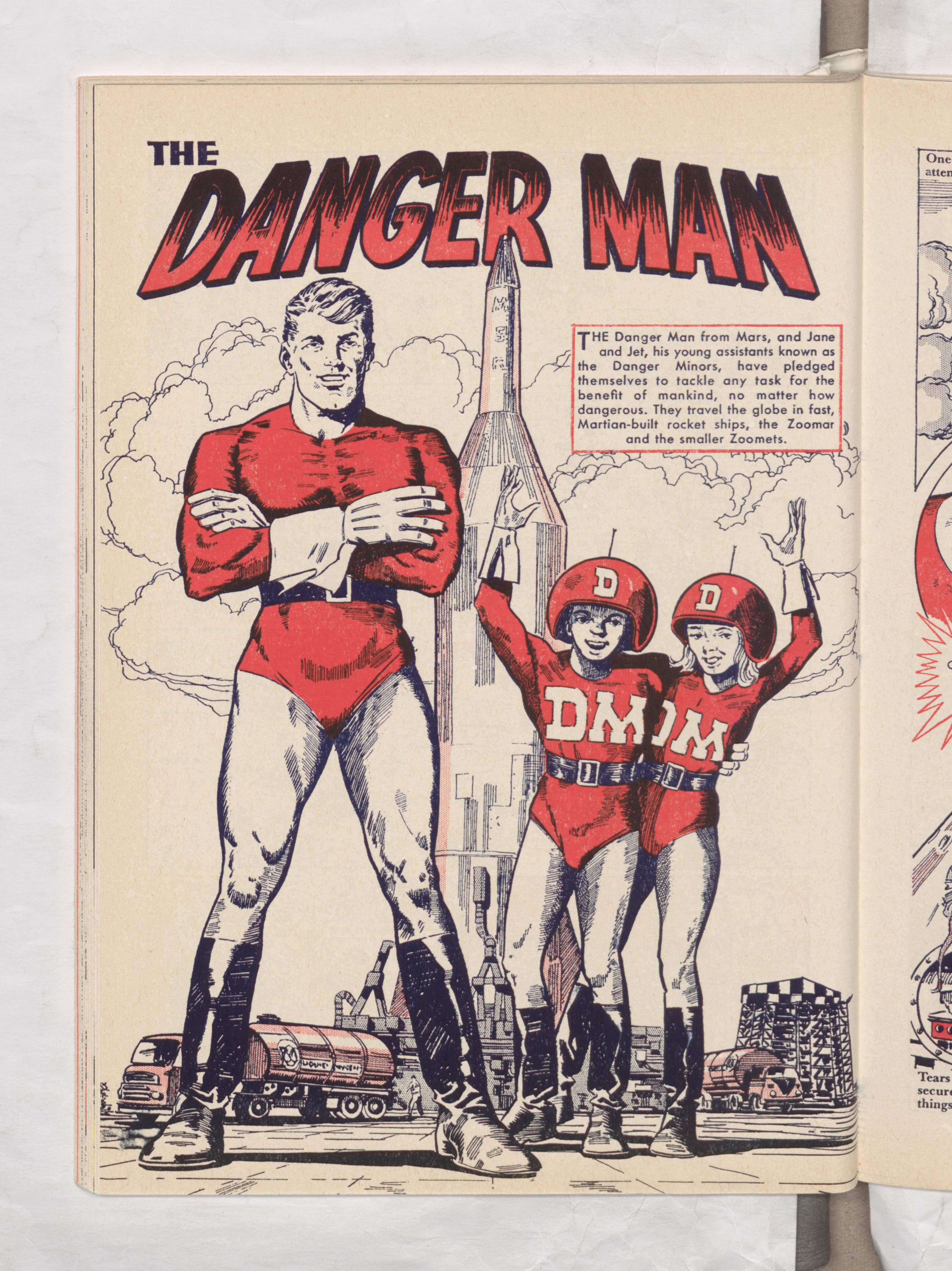 Danger Man - Beano Book 1962 Annual