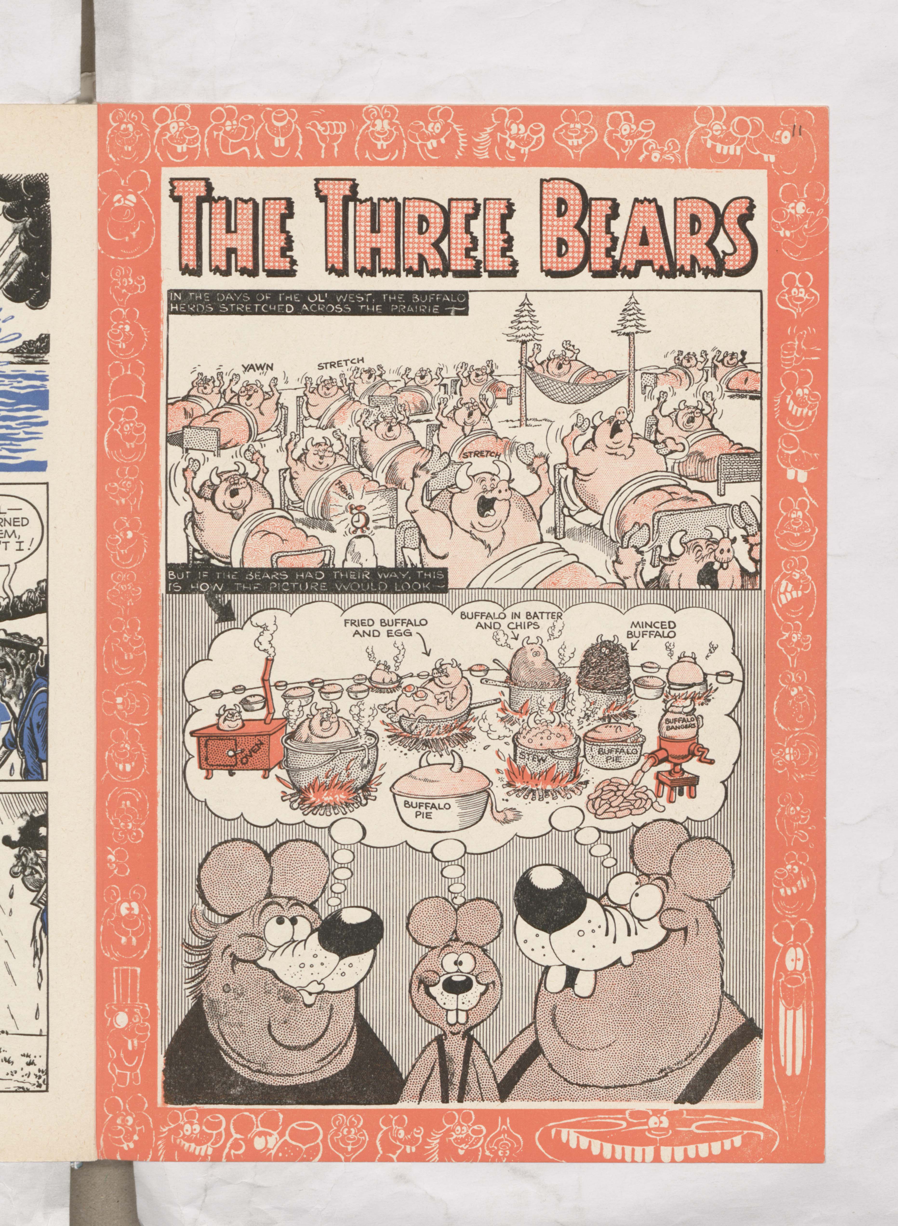 The Three Bears - Beano Book 1962 Annual