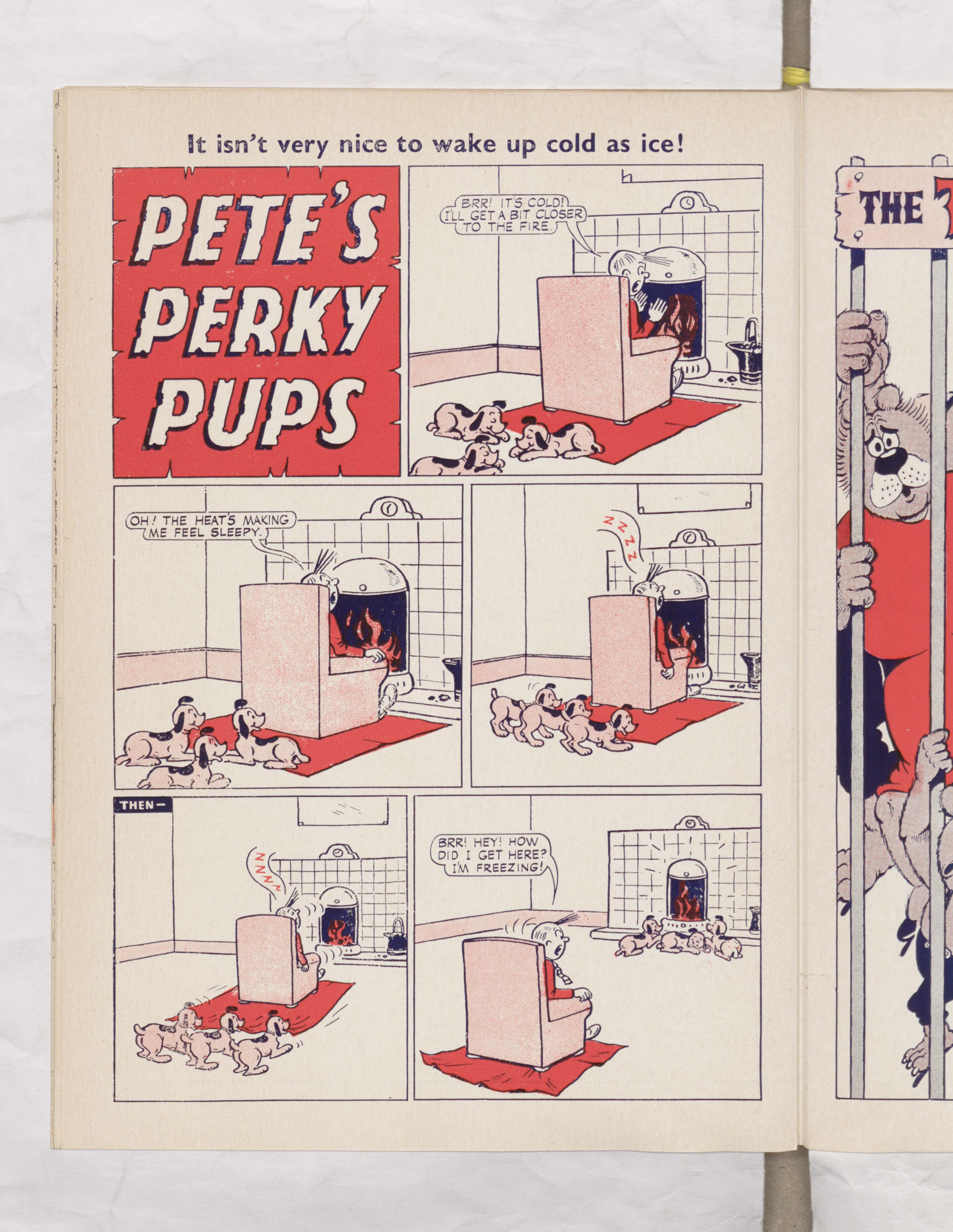 Pete's Perky Pups - Beano Book 1967 Annual