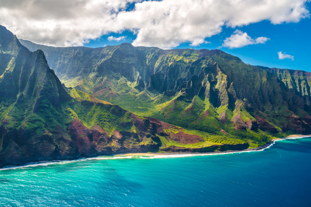 A Hawaiian coast