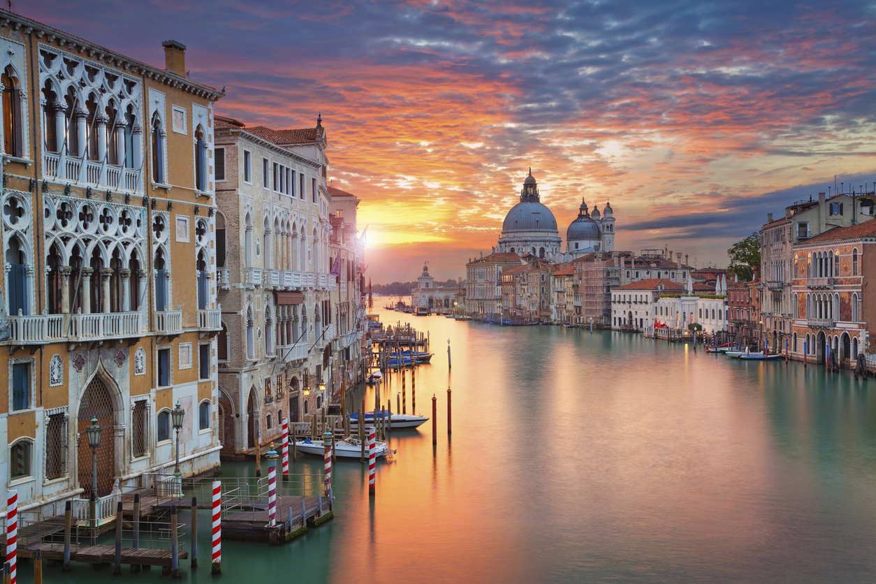 A stunning shot of Venice