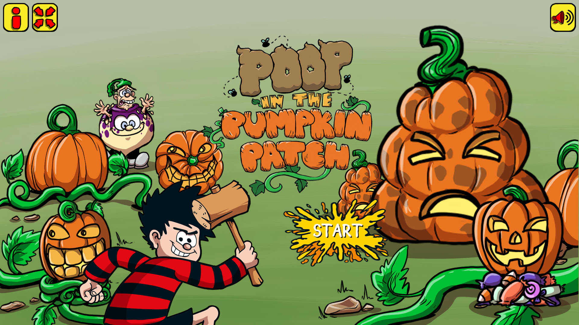 Poop in the Pumpkin Patch!