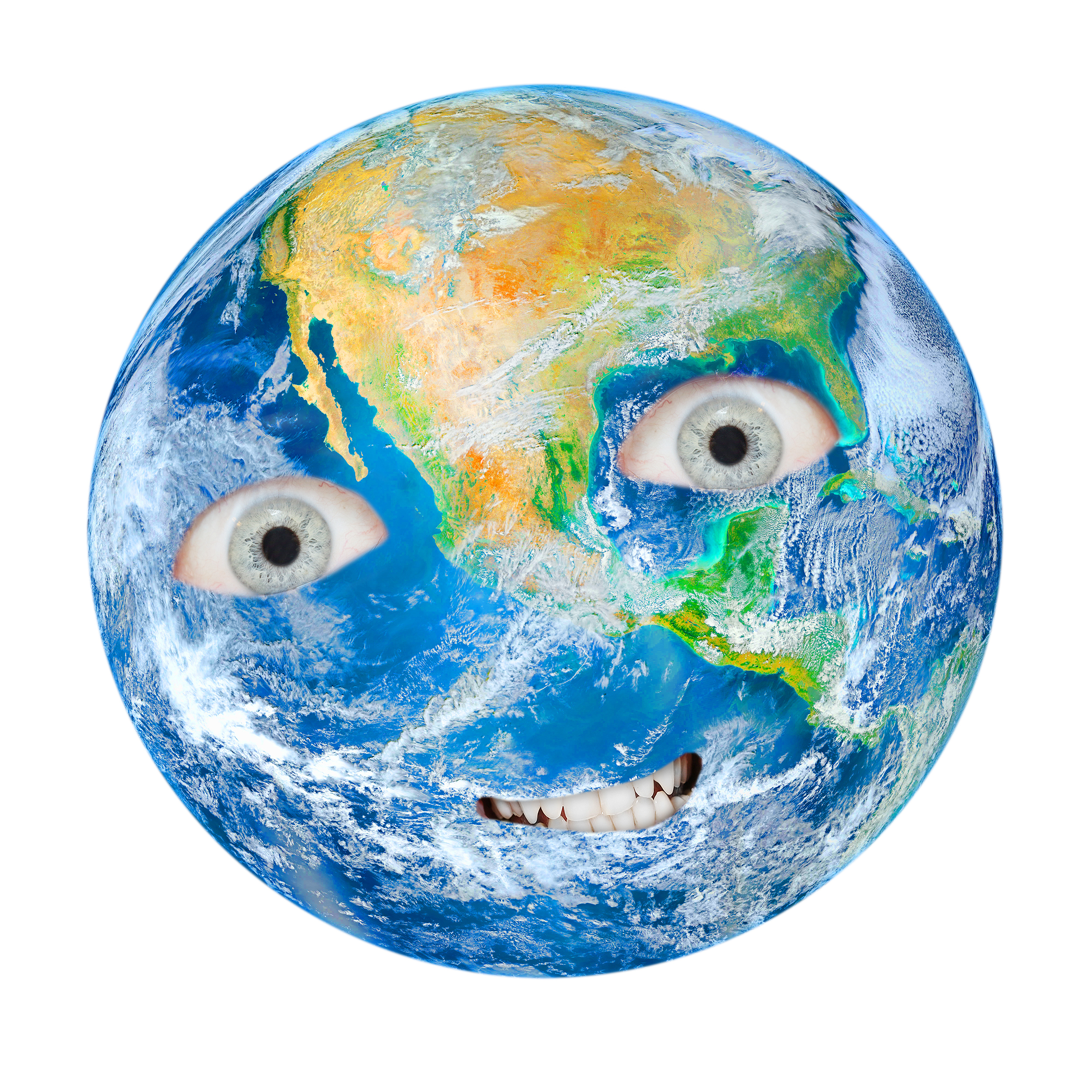 A globe with eyes  | Baby Shark Quiz