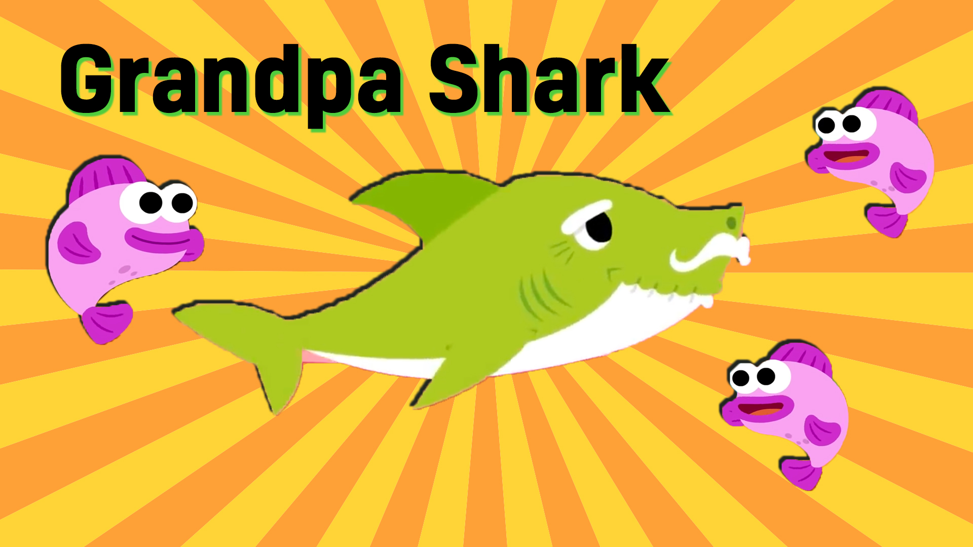 Grandpa Shark and fish | Baby Shark Quiz