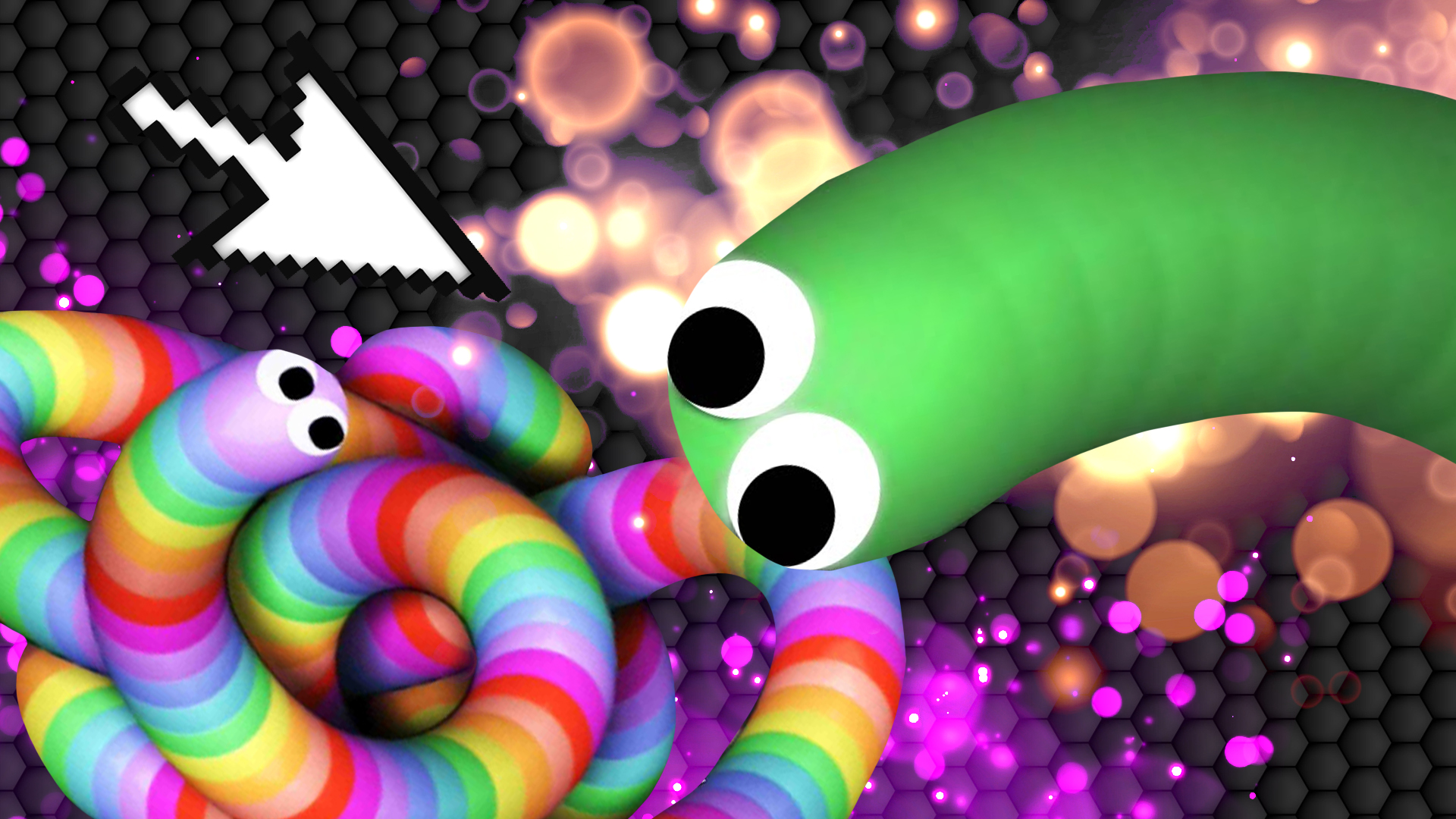 USING HACKS To WIN! in Slither.io! 