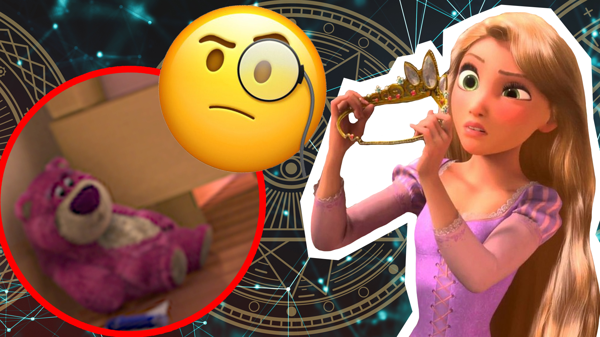 Rapunzel working out those Disney Secrets