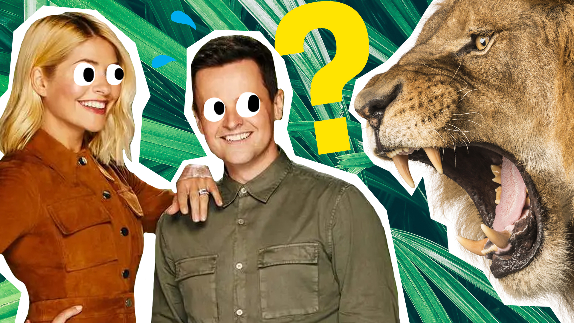holly and dec vs a lion