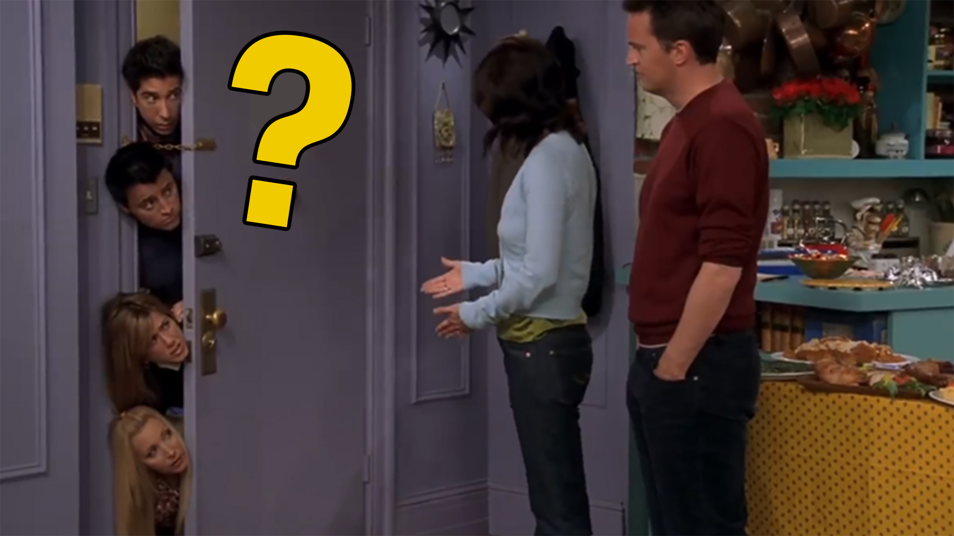 Monica Geller's door 