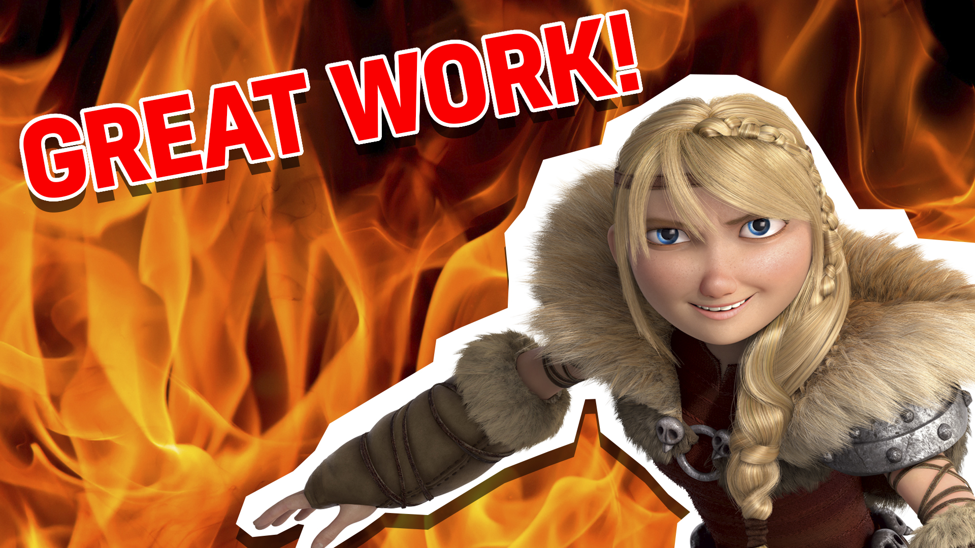 Astrid in How to Train Your Dragon 2