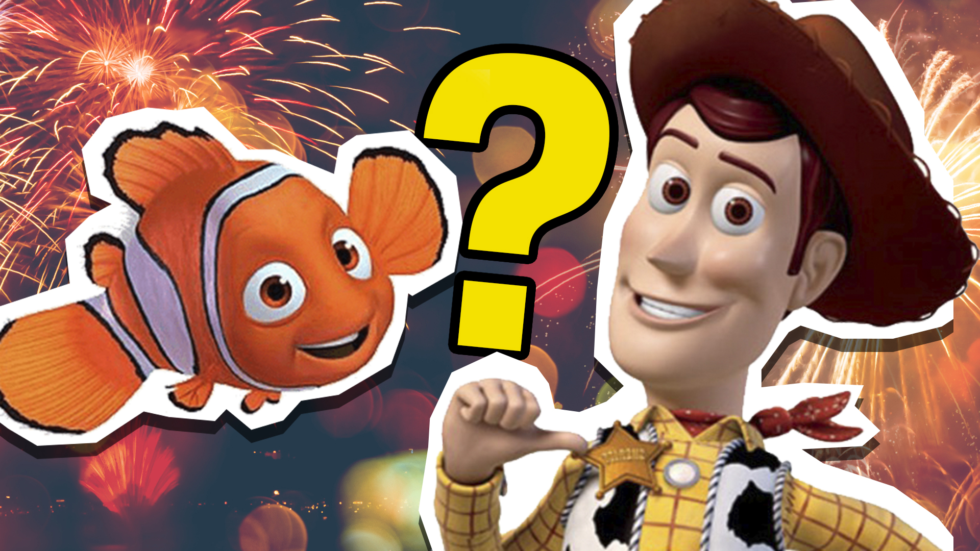 Nemo and Woody in Beano's Disney character quiz