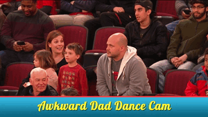 Chicago Bulls fan dances on cam