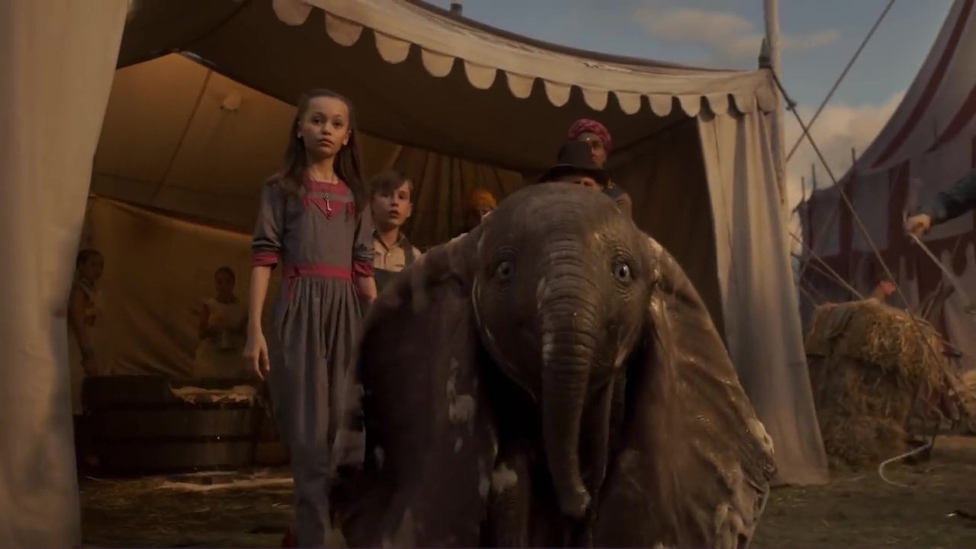 A scene from the new version of Dumbo