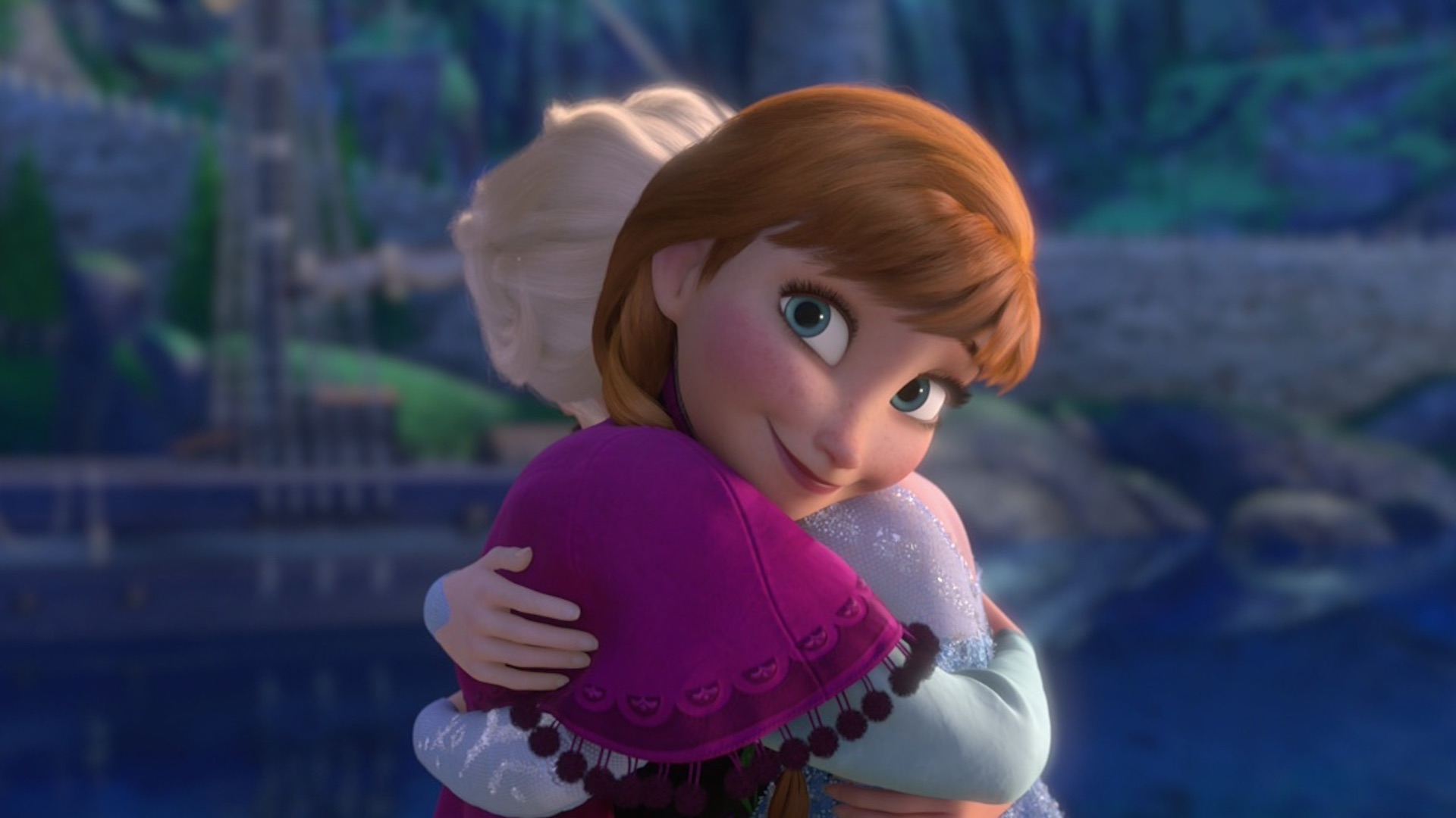 The two sisters in Frozen