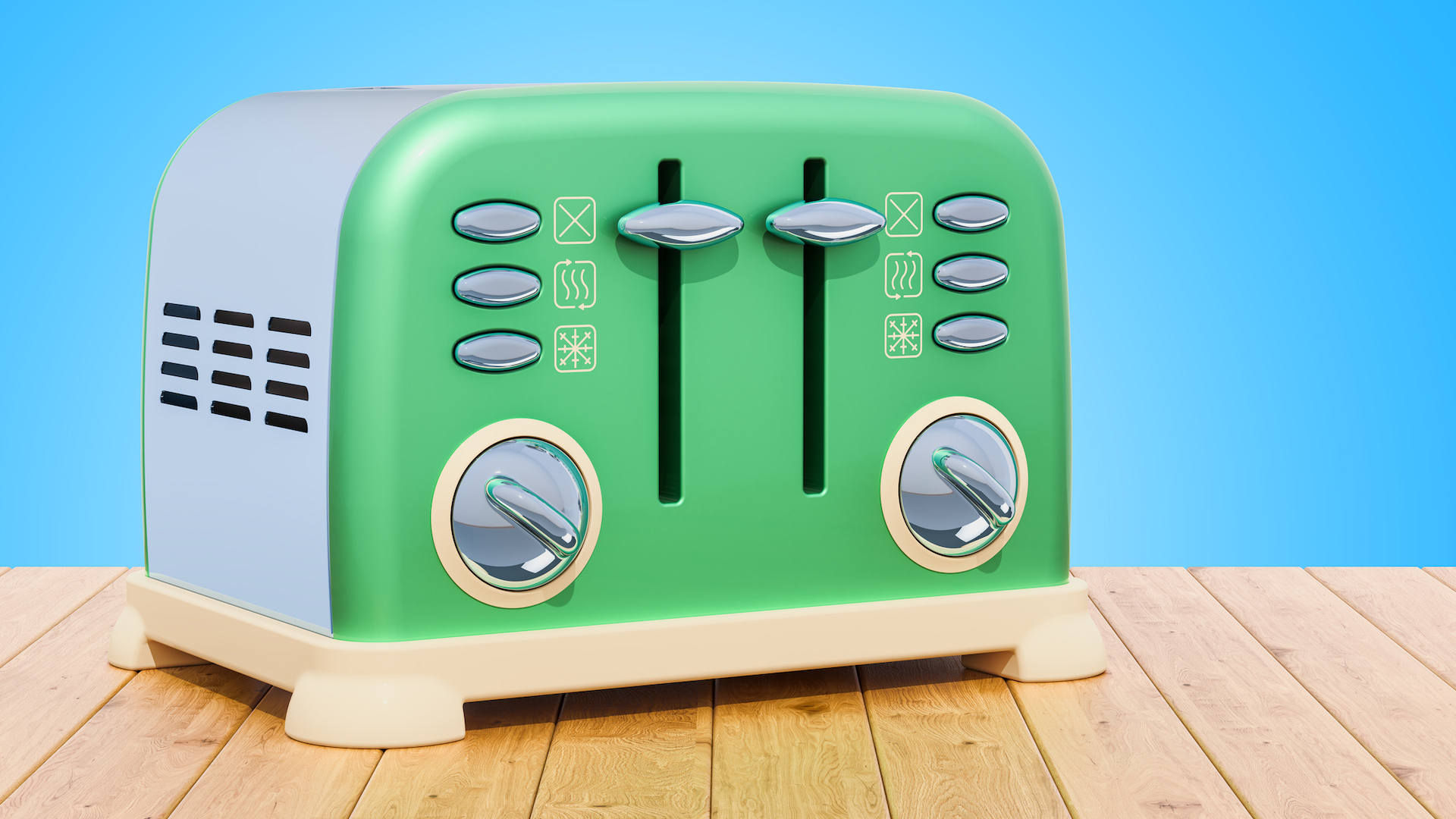 A cool toaster, If you can imagine such a thing