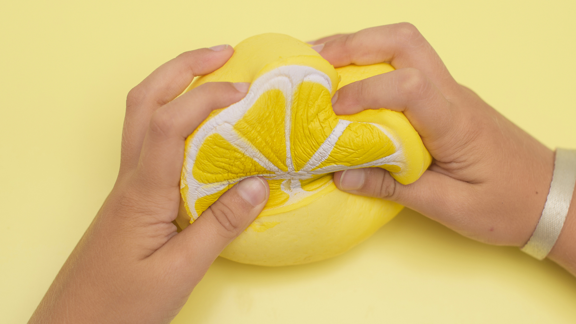 A lemon squishy