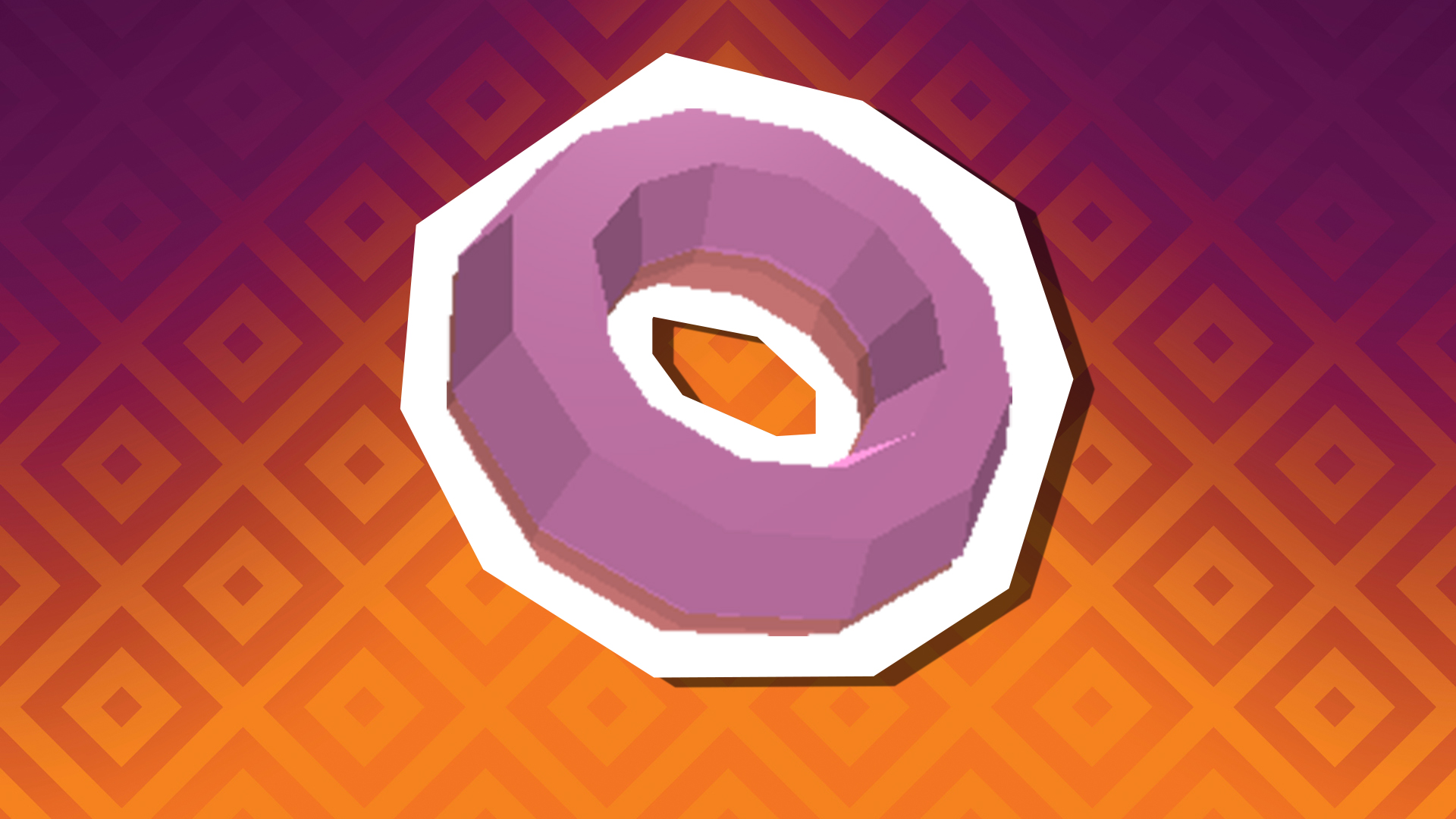 A ring donut