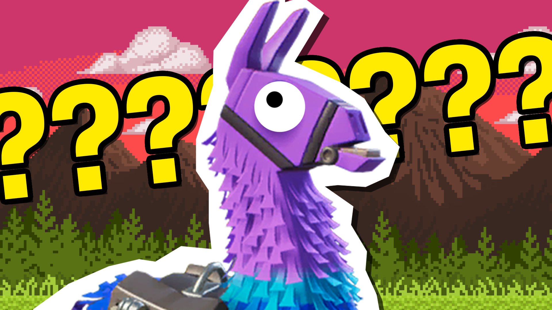 Loot llama from Fortnite
