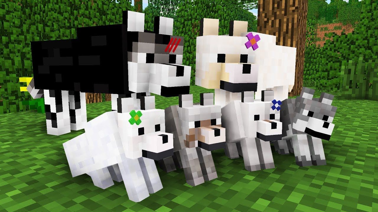 Minecraft dogs