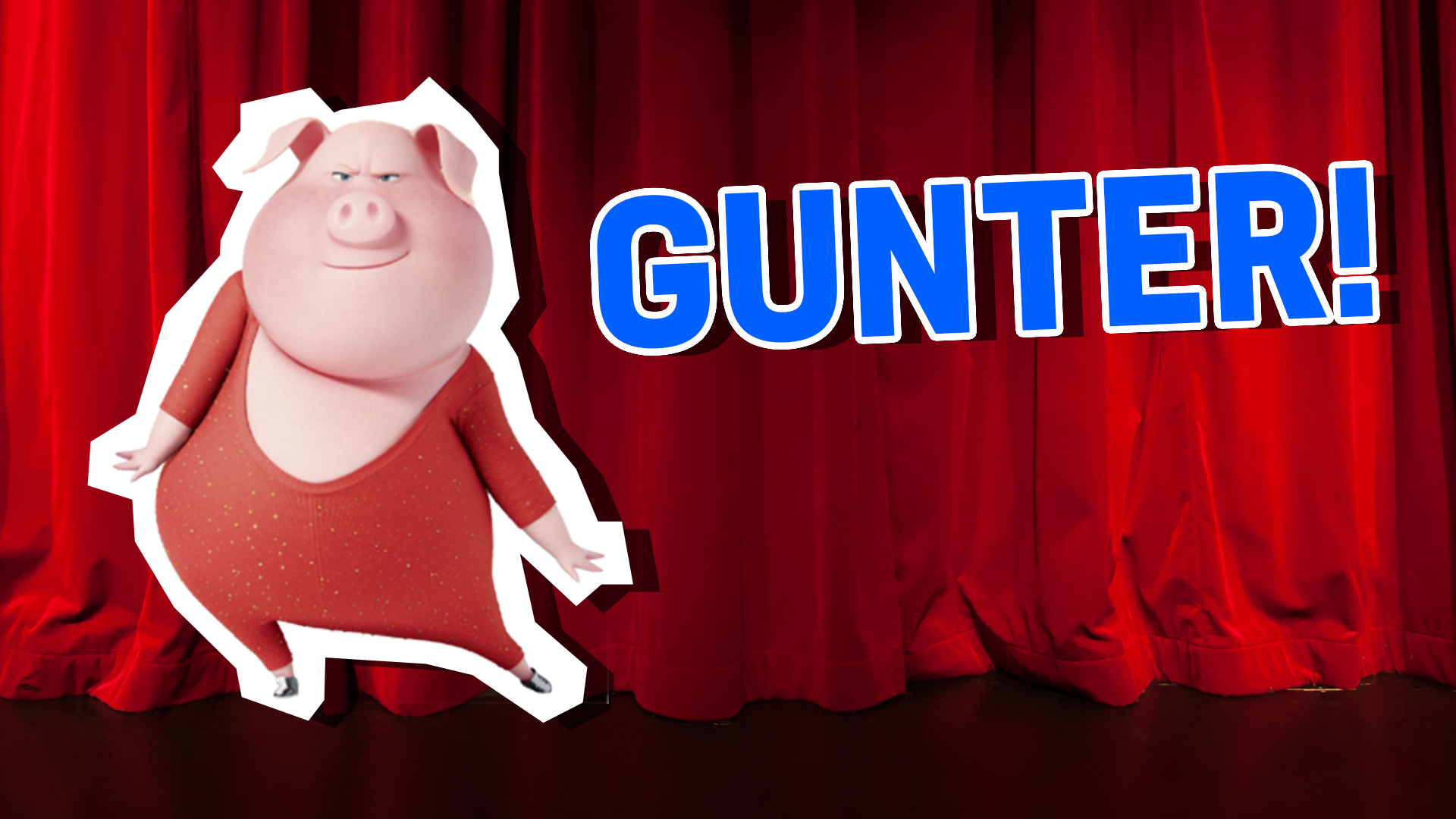 Gunter from Sing! What Sing Character Are You? | Sing Quiz