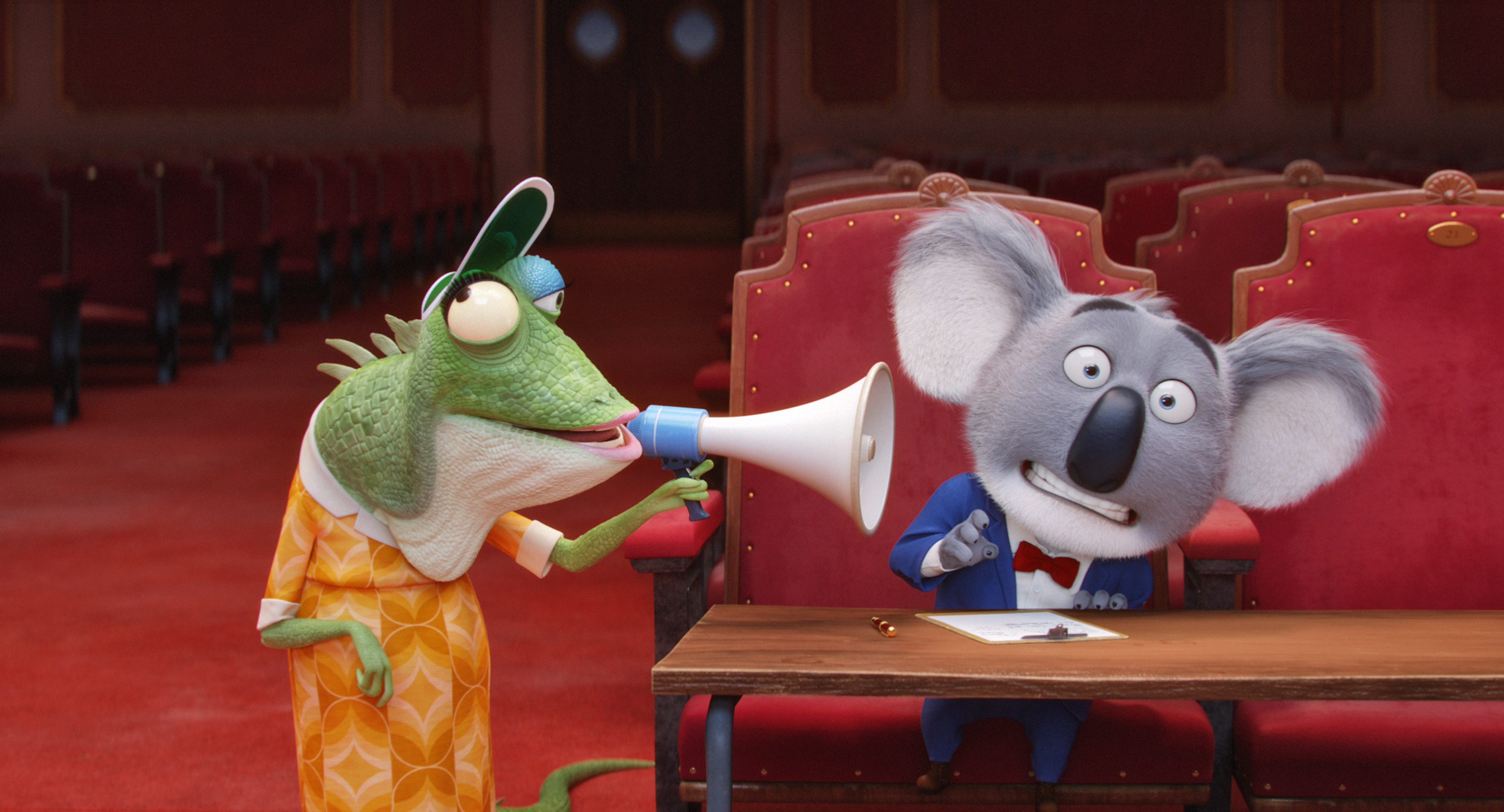 A scene from Sing!