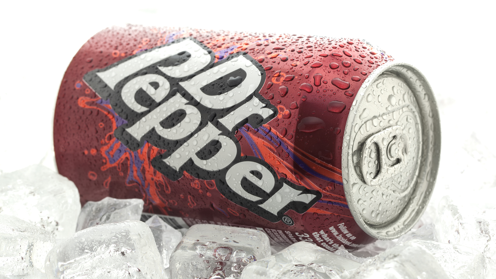 A can of Dr Pepper resting on a bed of ice | How Well Do You Know LDShadowLady