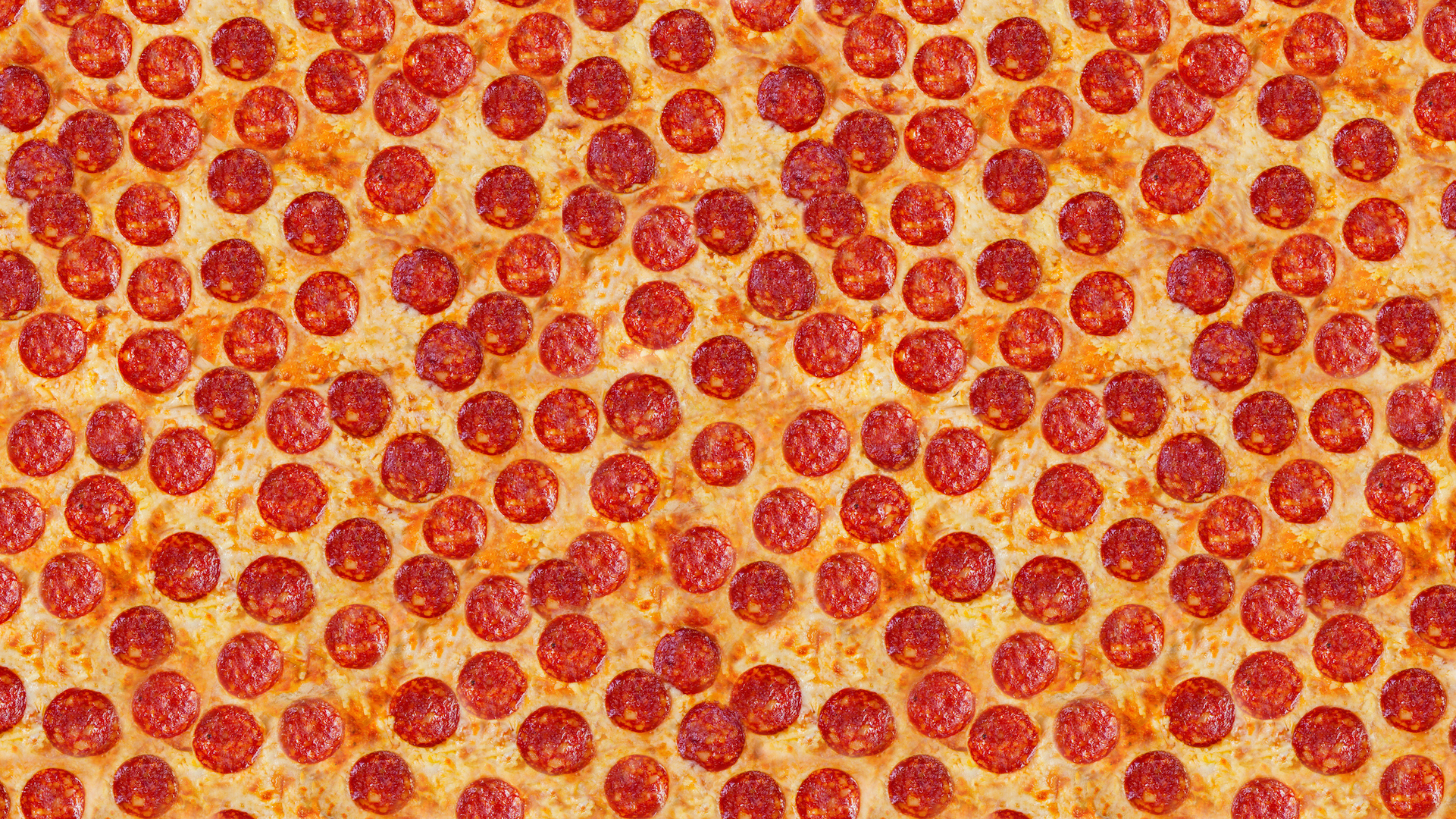 Pepperoni pizza that never seems to end