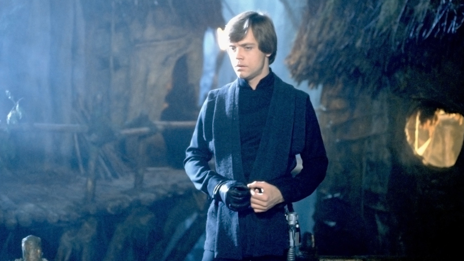 Luke in The Return Of The Jedi