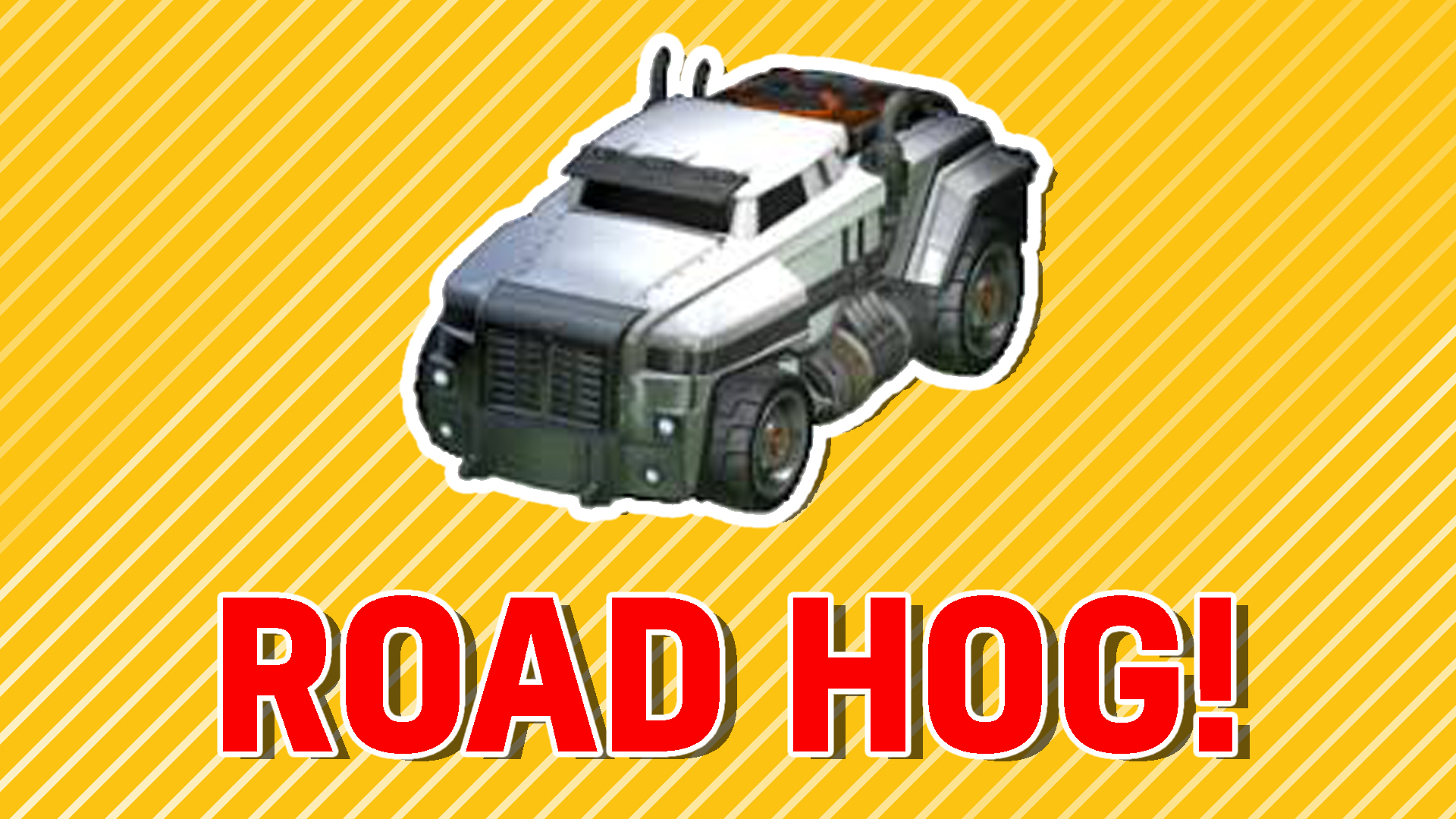 Your Rocket League Battle Car is: ROAD HOG!