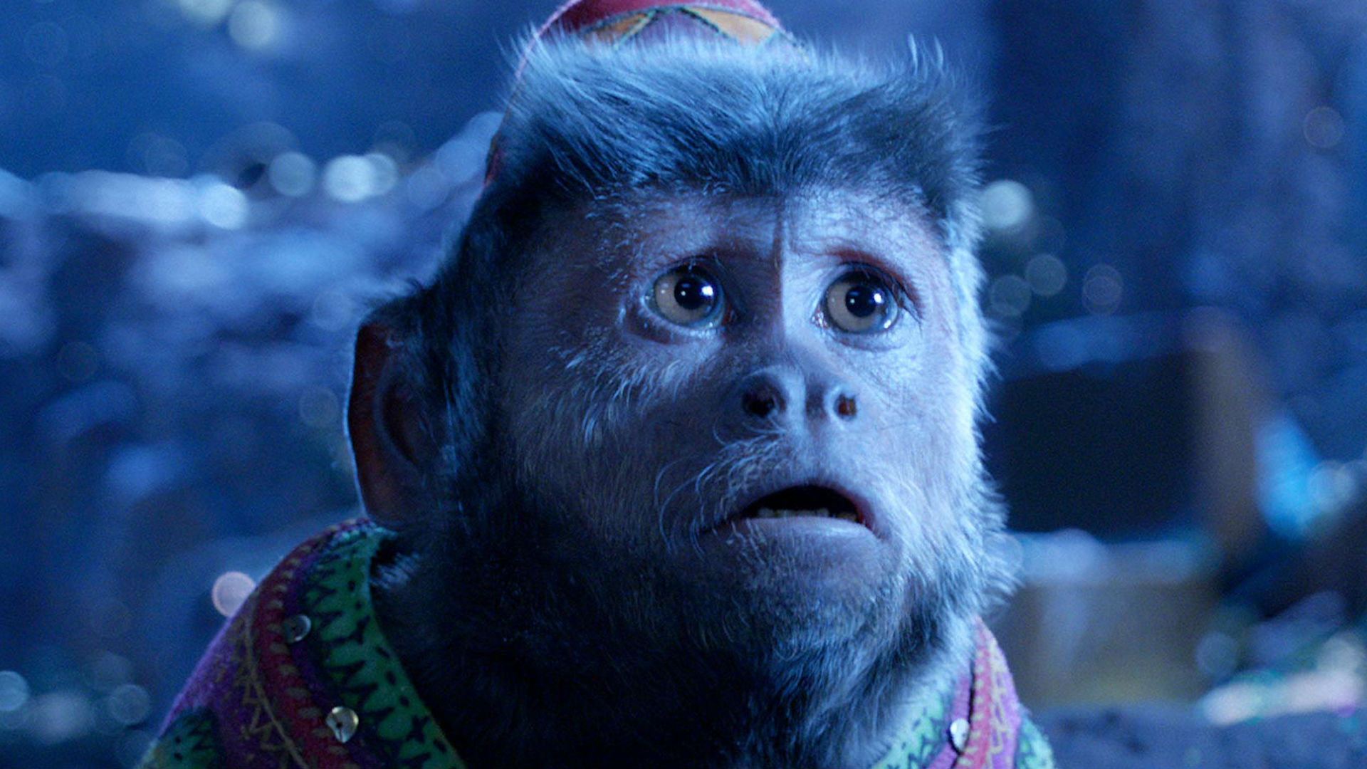 The monkey from the 2019 version of Aladdin