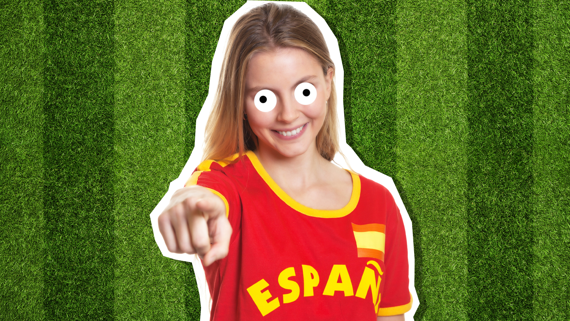 A Spanish football supporter 