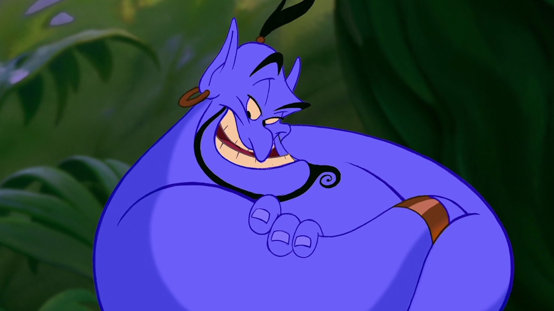 The genie in the original version of Aladdin