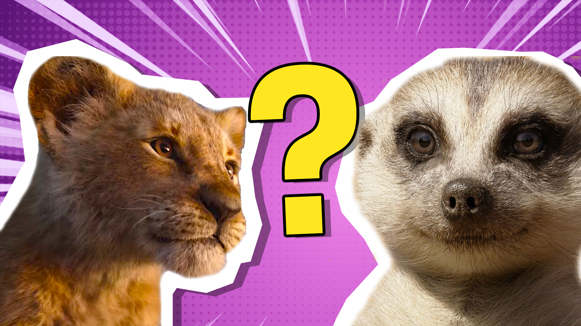 The Lion King personality quiz