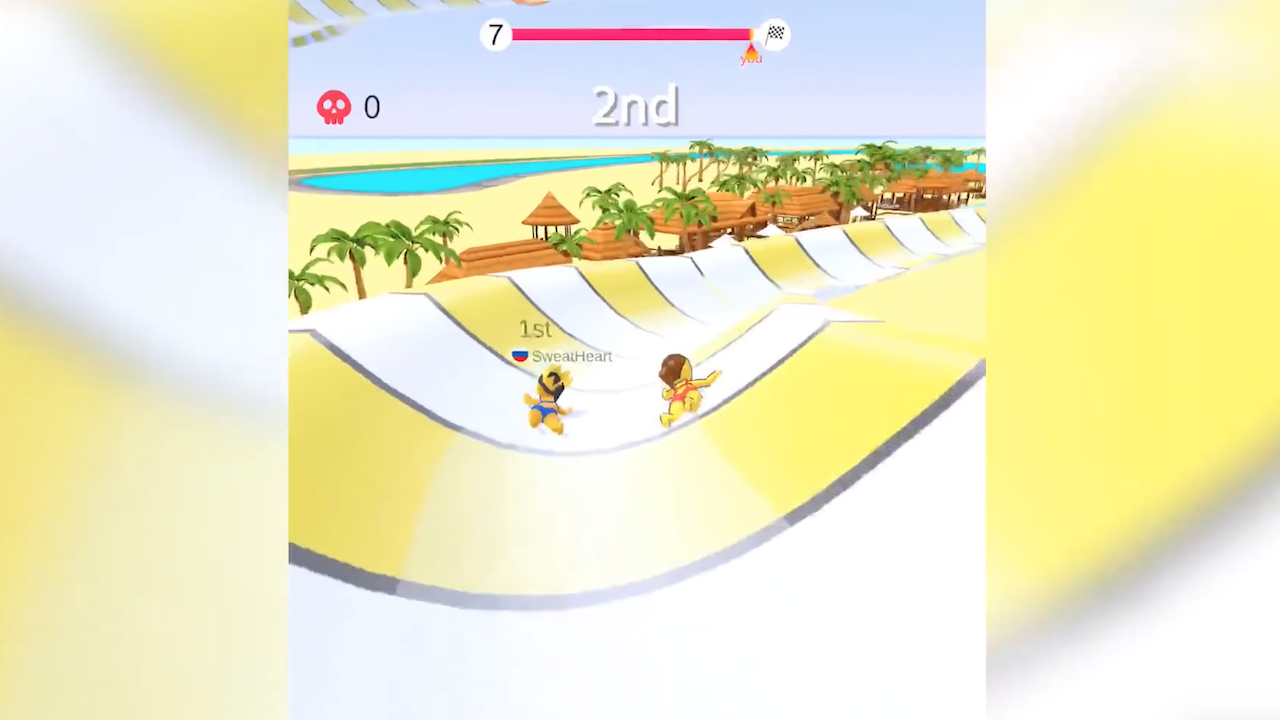 A screenshot of Aquapark.io