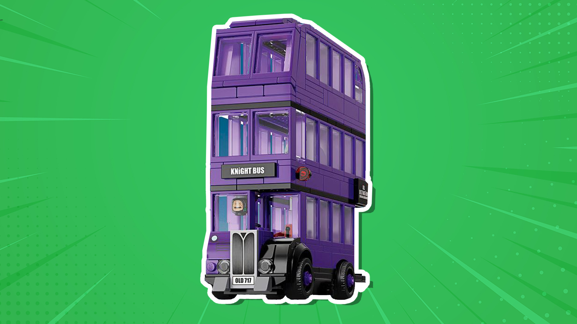 A LEGO Harry Potter Knight Bus