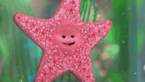 A starfish in Finding Nemo