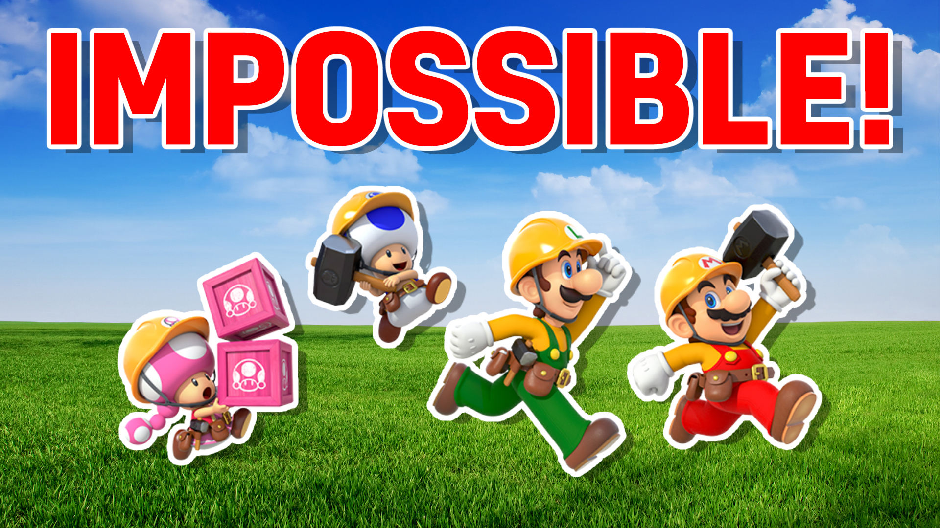 Your Super Mario Maker 2 Style: IMPOSSIBLE!