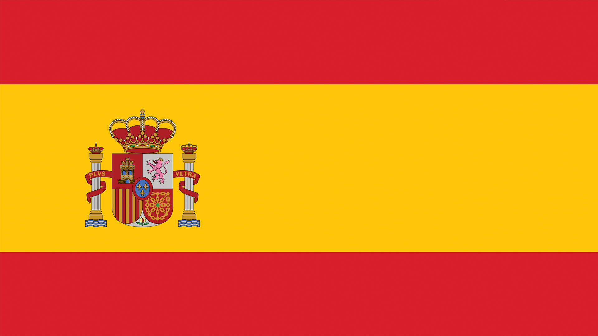 A red and yellow flag
