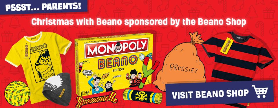 Christmas with Beano sponsored by the Beano Shop