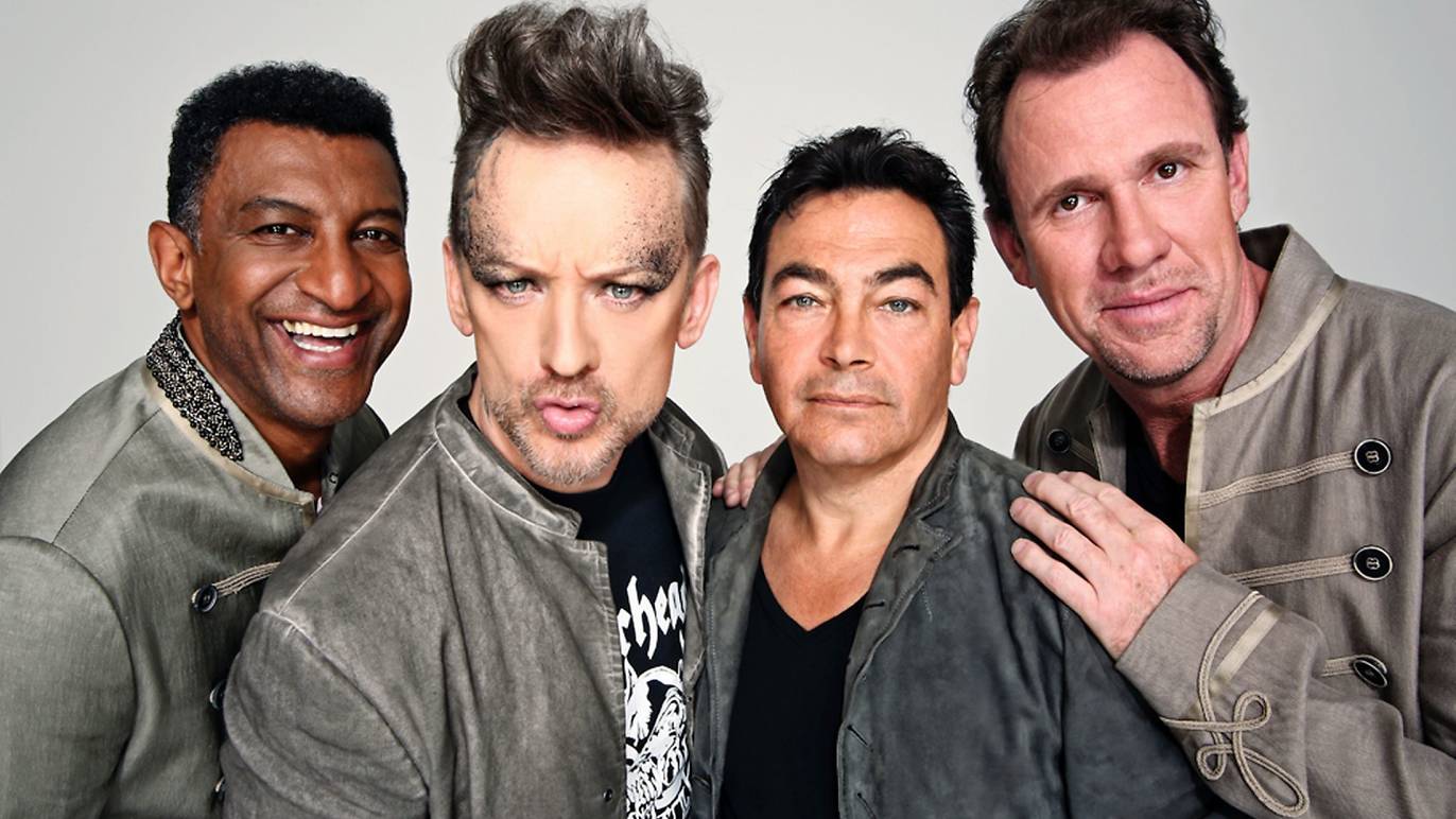Boy George and his 80s group