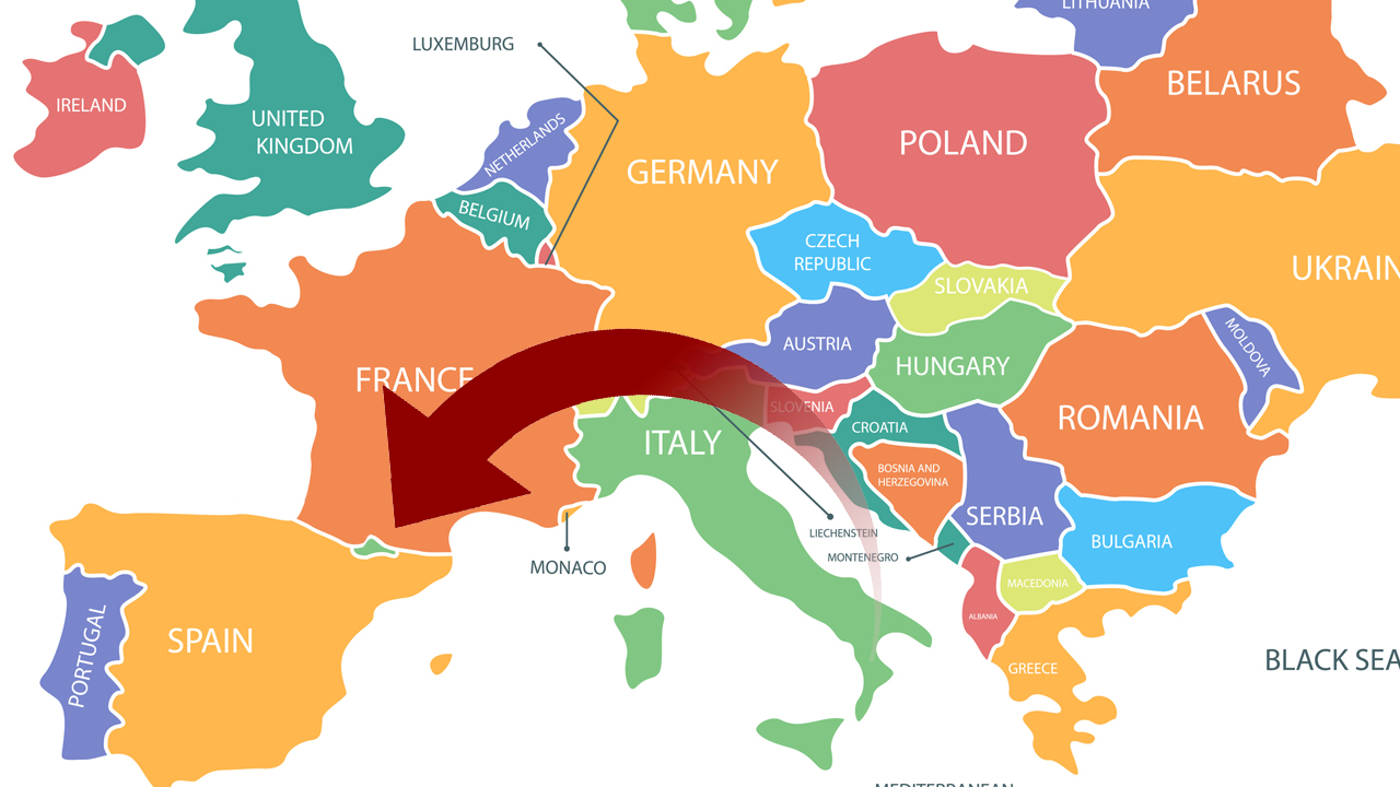 A map of Europe