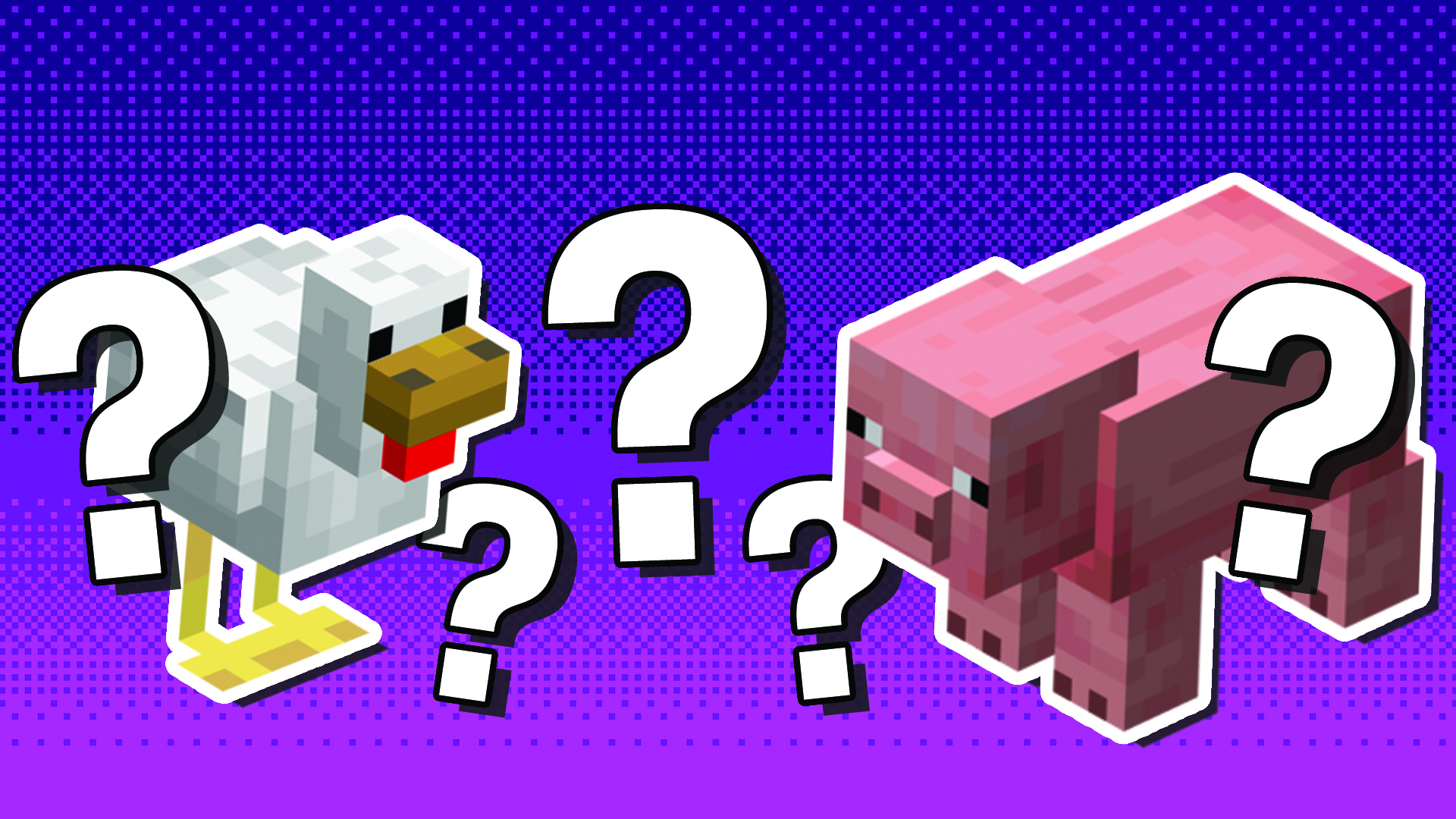 Which Minecraft animal are you?