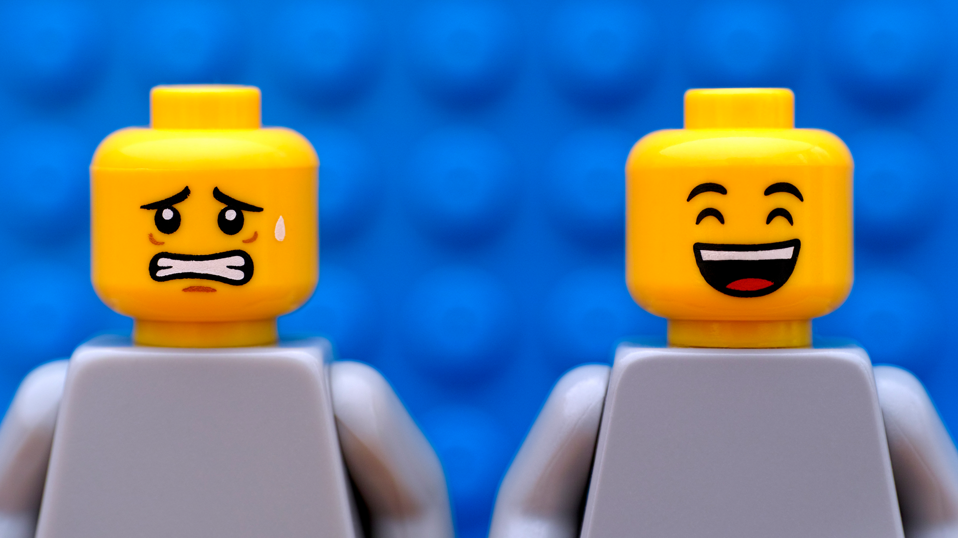Two Lego figures