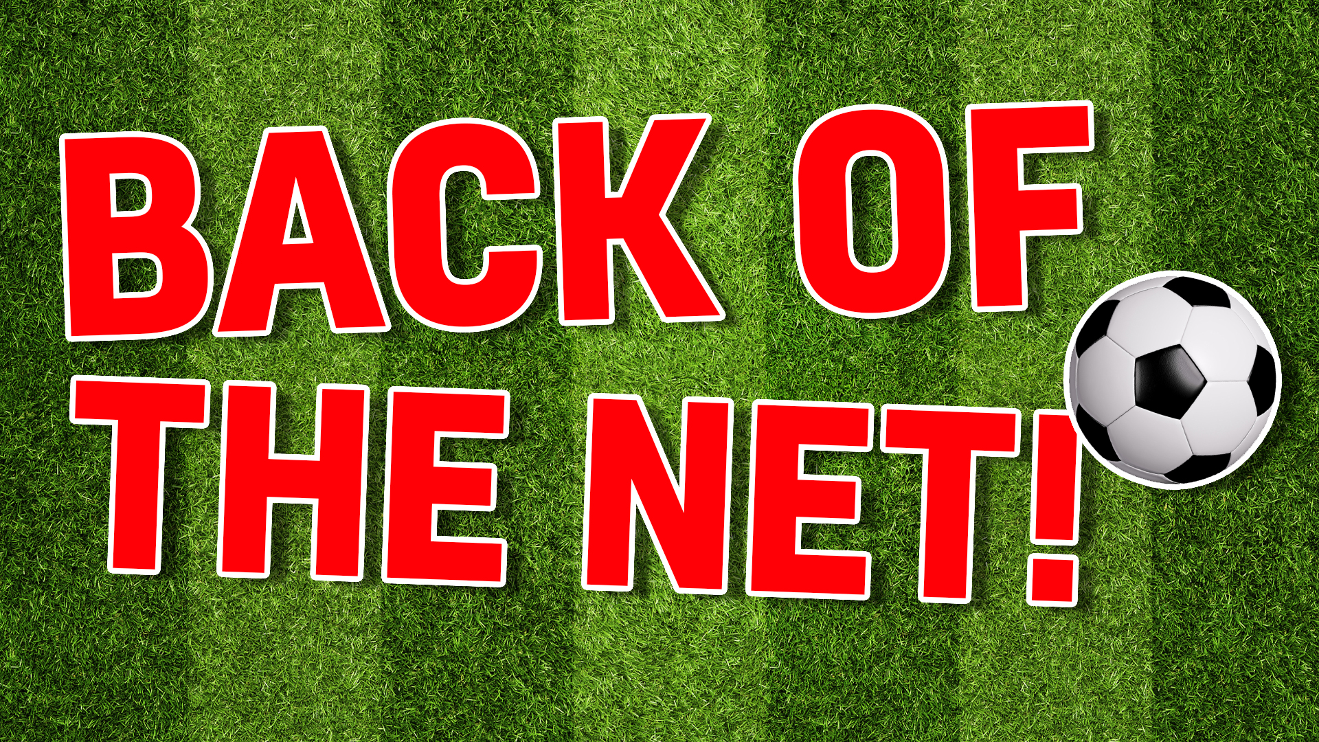 Back of the net