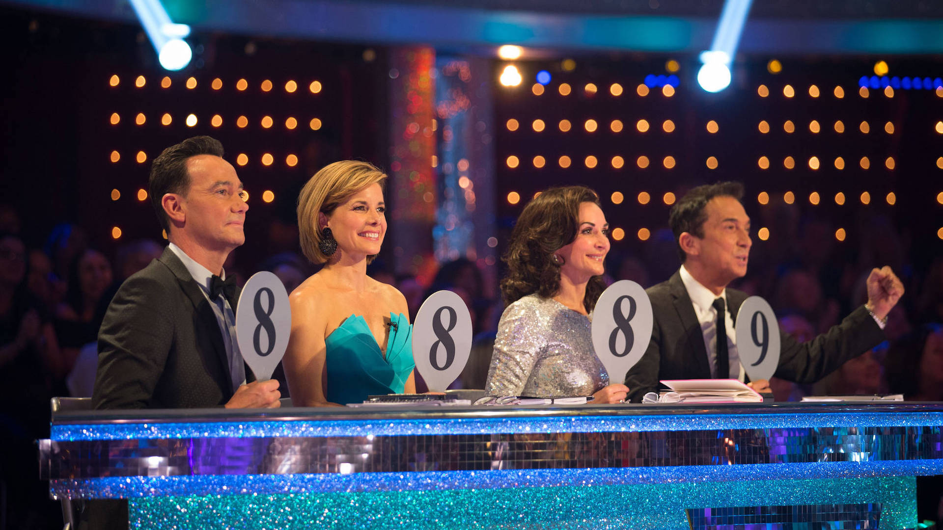 The Strictly Come Dancing judges