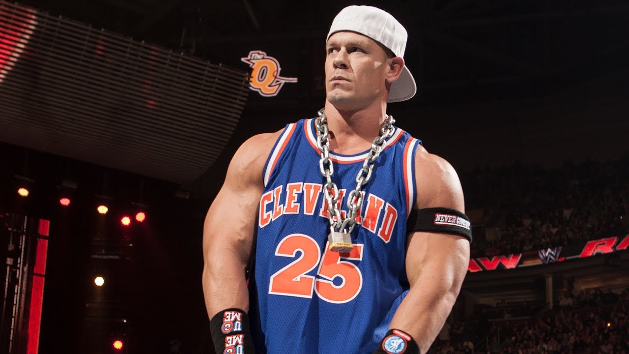 John Cena dressed as a rapper