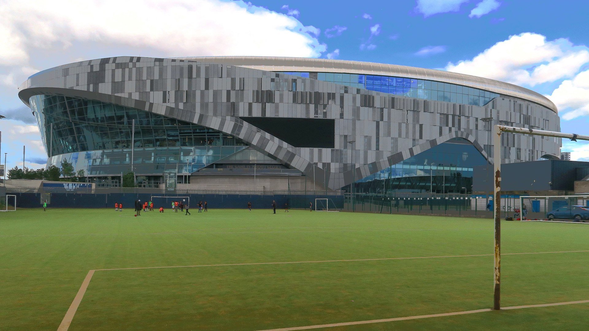 Tottenham Hotspurs' new ground 