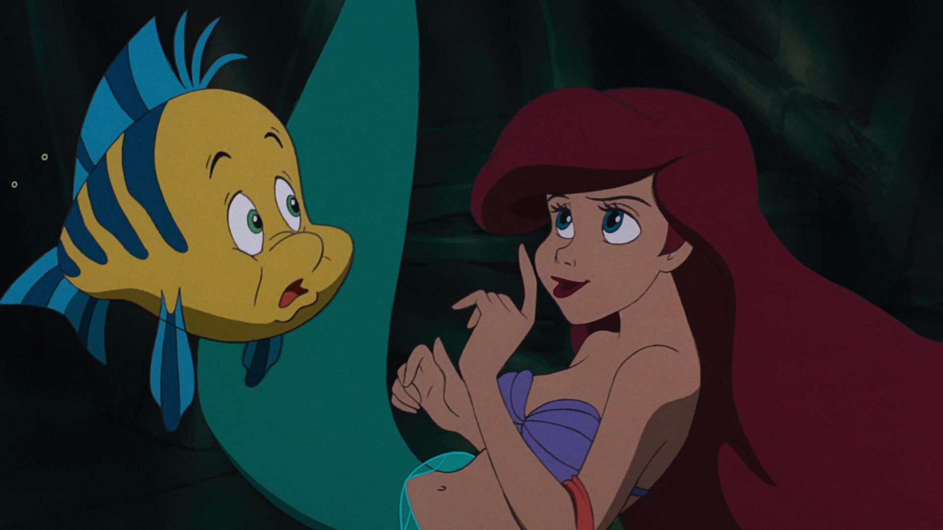 A fish and Ariel