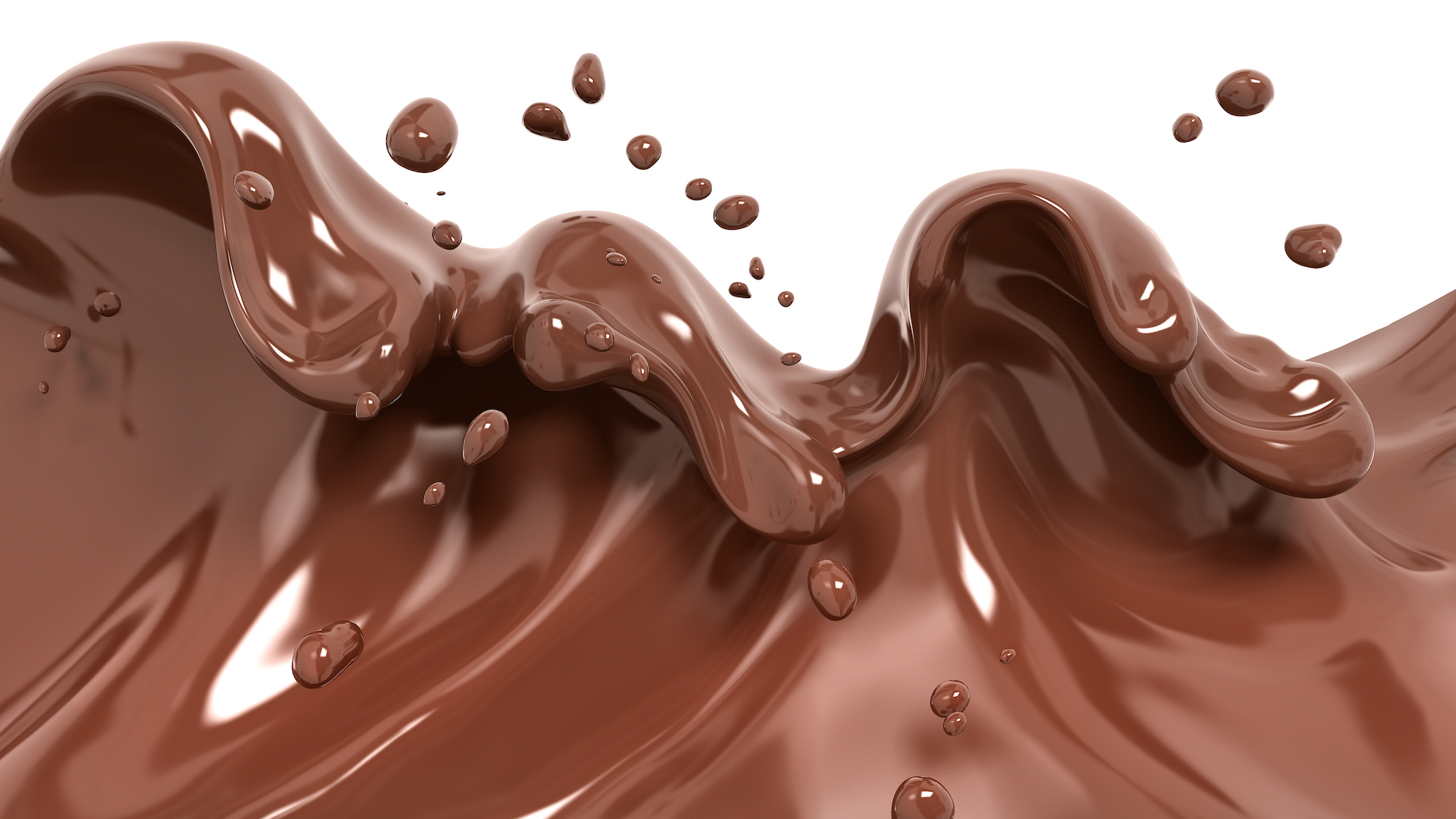 A wave of chocolate 